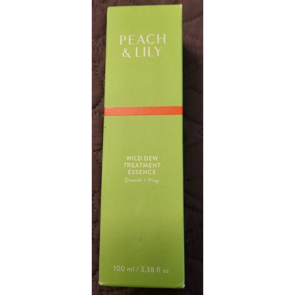 Peach & Lily Wild Dew Treatment Essence Hydration/Brightening Toner Vegan 30 ml